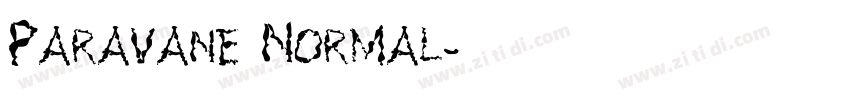 Paravane Normal字体转换